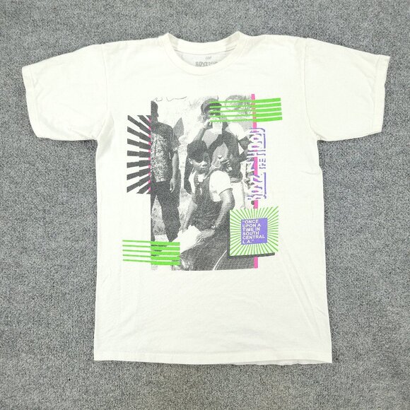 Boyz N The Hood Other - Boyz N The Hood Shirt Men Medium White Movie Logo Graphic Tee Short Sleeve Adult